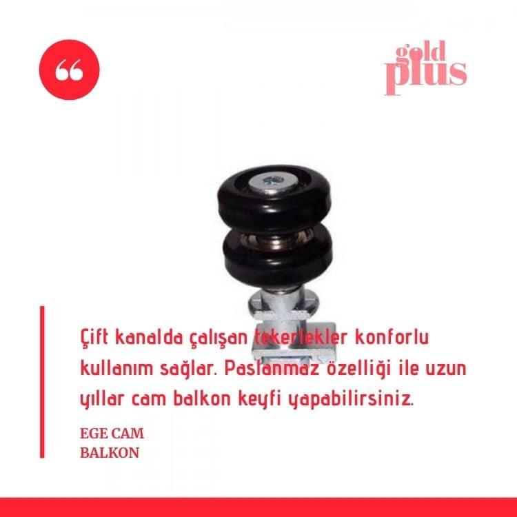 gold cam balkon tekeri